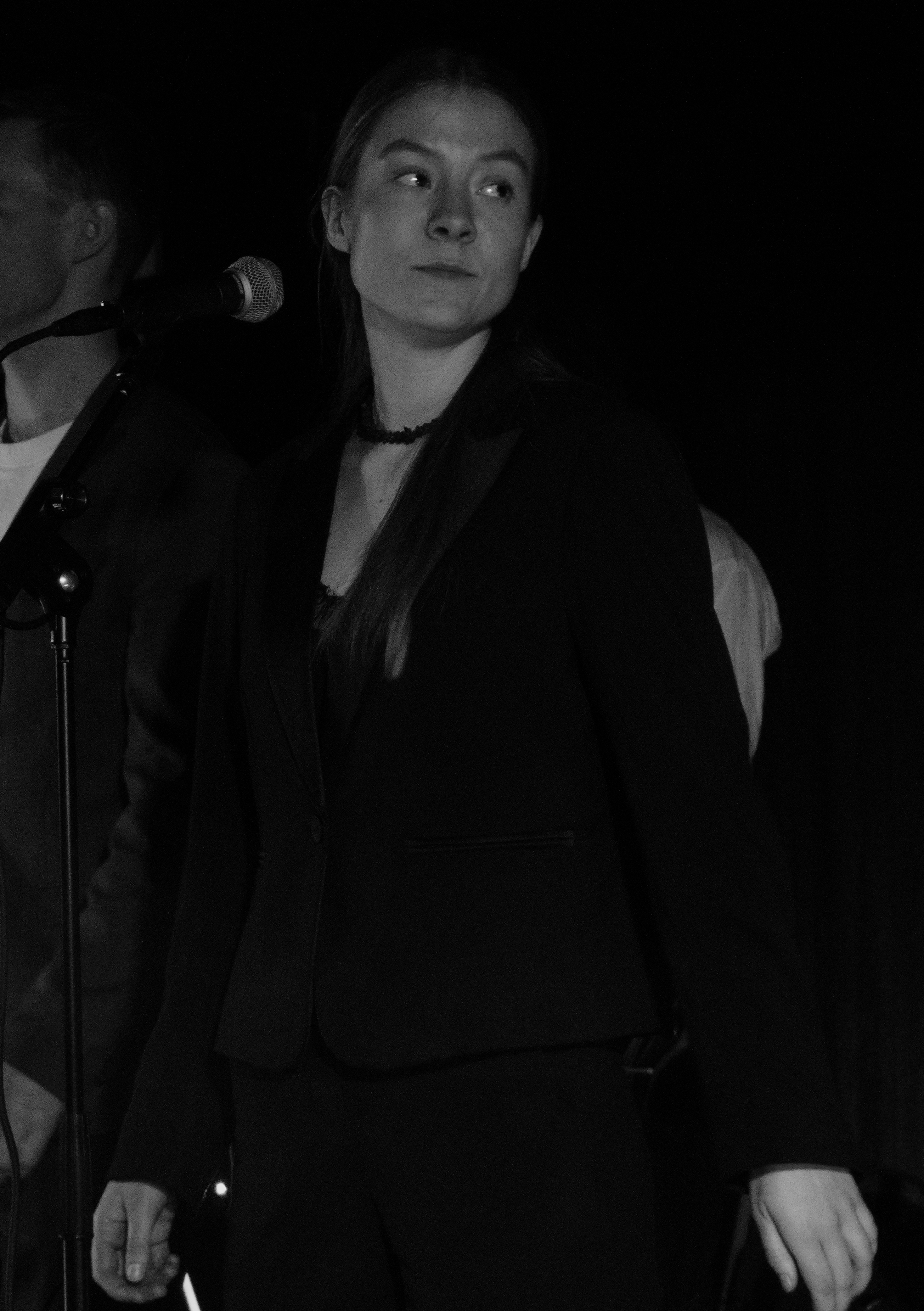 Tina Ida på scenen